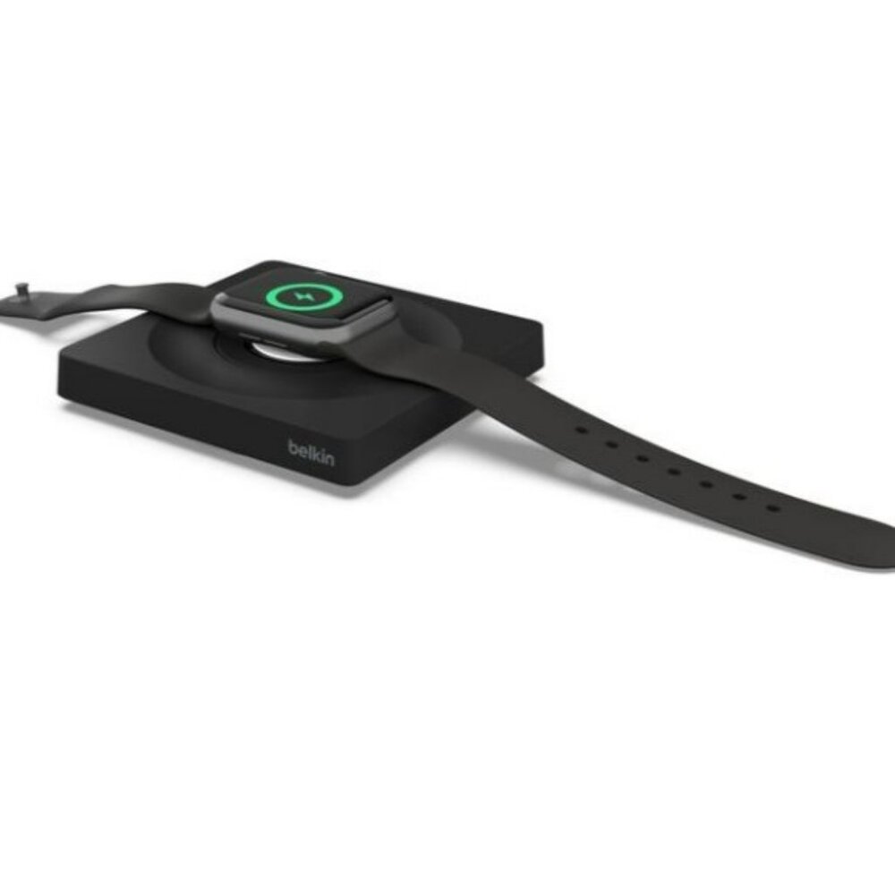 Belkin BoostCharge Pro Portable Fast Charger for Apple Watch, Black, NWT - Picture 4 of 8